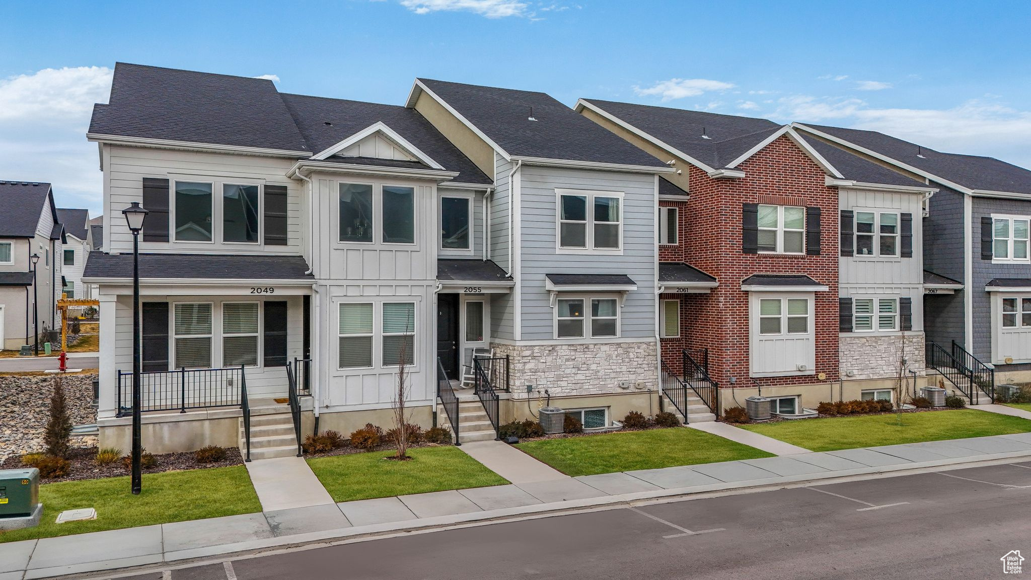 Come See this beautifully maintained townhome in the Willow Point community in Lehi. This property has incredible access to shopping, food, I-15, redwood road, and Primary Children's Hospital.  The home features a large kitchen with ample cabinet space,  quartz countertops , stainless steel appliances, vaulted ceiling in the great room, and a double vanity in the master bathroom.   The community includes a clubhouse, pool, pickleball courts, gym, park area and much more.   Square footage figures are provided as a courtesy estimate only and were obtained from builder.   Buyer is advised to obtain an independent measurement.