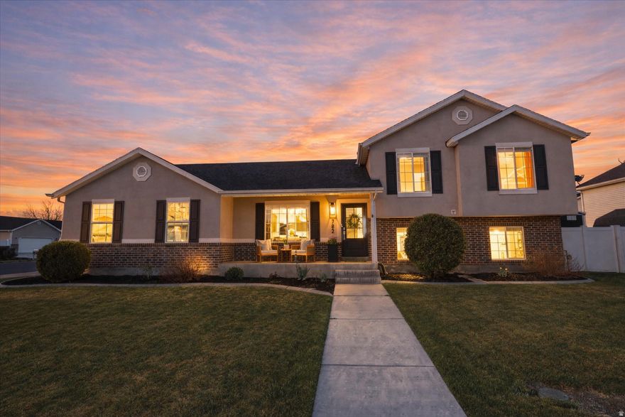 Fully remodeled and dialed in. Inside, everything has been redone with a clean, modern finish. Quartz countertops, an open layout, and a design that actually feels cohesive from room to room. Four bedrooms and three bathrooms give you the space, but it's the quality that stands out.  The primary suite is built right, featuring a fully tiled shower with dual shower heads and a Euro glass door.  Out back, you get a massive 15 by 40 concrete patio with 220 power already in place and ready for a hot tub. This is a backyard you will actually use.  Three-car garage. RV parking. Large storage shed. Features that are hard to find in this area at this price point.  Located in the heart of Lehi with quick access to Silicon Slopes, shopping, and dining.  Owner-agent listing. Pride of ownership shows, and it is one you need to see in person to fully appreciate. Reach out directly for a private tour today!