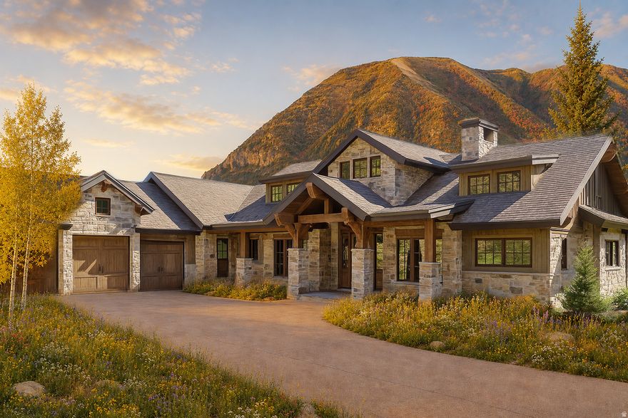 TO BE BUILT - You won't believe the views from this home! This exclusive lot with gated entry promises privacy and security, surrounded by over 220 acres of preserved open space filled with vibrant wildflowers, crisp mountain air, and quiet snowy retreats-perfect for year-round adventure or relaxation. Prime Location: Steps from the Provo River with private tunnel access for fly fishing, plus nearby trails for hiking and biking. Minutes from Sundance Resort for world-class skiing and dining, or Deer Creek Reservoir for boating and recreation. Luxurious Custom Home: Crafted for entertaining and family gatherings, this home can be tailored to your unique vision, with final floor plans, square footage, and layout open to changes until a purchase contract is finalized. Unmatched Setting: Nestled in one of Utah's most coveted locations, this property blends natural splendor with modern convenience. Schedule an appointment today to experience this extraordinary opportunity in person and discover the possibilities for your custom-built masterpiece!