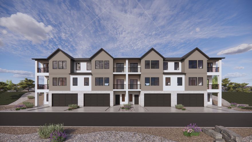 This new 3-story Overton townhome backs up to the mountain so you get PRIVACY out back and views out front! Room for future bedroom and bathroom on main floor. Open layout with balconies off the 2nd and 3rd floors. Ask me about our generous home warranties, active radon mitigation system and Smart Home package which are all included in this home. $6,000 towards closing costs using our preferred lender. Actual home may differ in color/material/options. Pictures are of finished homes of the same floor plan and may contain options/upgrades/ decorations/ furnishings not available at the advertised price. No representation or warranties are made regarding school districts and assignments; conduct your own investigation regarding current/future school boundaries. Buyer to verify all information. Sales office hours are Monday, Tuesday, Thursday, Friday, and Saturday from 11:00am-6:00pm. Wednesday from 1:00pm-6:00pm.