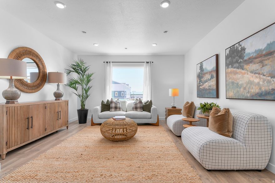 ***ASK ME ABOUT THE BELOW MARKET INCENTIVE RATES with our preferred lender + $$$ towards Closing costs!*** Discover the perfect blend of convenience and comfort with the Emery plan. Boasting 3 bedrooms, 3 bathrooms, and a 1-car garage, it has a HUGE open concept kitchen/living rm/dining rm with 9ft ceilings. There is a main floor bedroom (or office) with a full bathroom. Upstairs are 2 en suites: the Primary Suite, the secondary suite, and laundry closet. This home boasts incredible mountain views, at the best location: in front of the park! You have quick access to a variety of restaurants, shopping, and the freeway  all within a 5-minute drive. Ask me about our Generous Home Warranties, Active Radon Mitigation System, and Smart Home Package which are all included. *No representation or warranties are made regarding school districts and assignments; conduct your own investigation regarding current/future school boundaries. Photos are of model home of the same floor plan. Buyers to verify actual colors, materials, and options. Square footage figures are provided as a courtesy estimate only and were obtained from building plans. ***Sales Center Hours: Open Monday, Tuesday, Thursday, Friday, and Saturday from 11:00 a.m. - 6:00 p.m. Wednesday from 1:00 p.m. - 6:00 p.m. Closed Sundays. Call for an appointment!