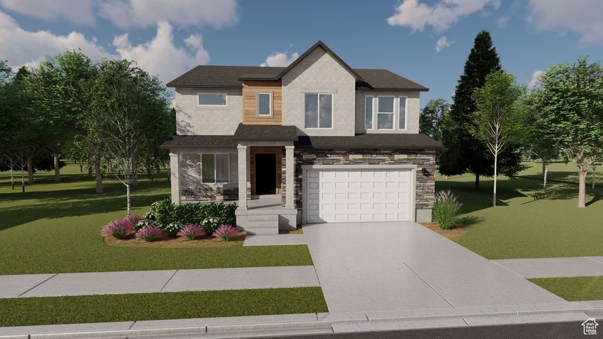 Welcome to your brand-new single-family home at River Point - where modern design meets comfort and functionality. With an open-concept layout perfect for everyday living and entertaining, this thoughtfully designed space offers both style and convenience. Enjoy the privacy of your own home while staying close to everything Lehi has to offer. As part of this vibrant new community, you'll love amenities like a clubhouse with a gym, a spacious pool, and a playground. Reach out today to learn more or schedule your visit! (KATE B LOT 216)