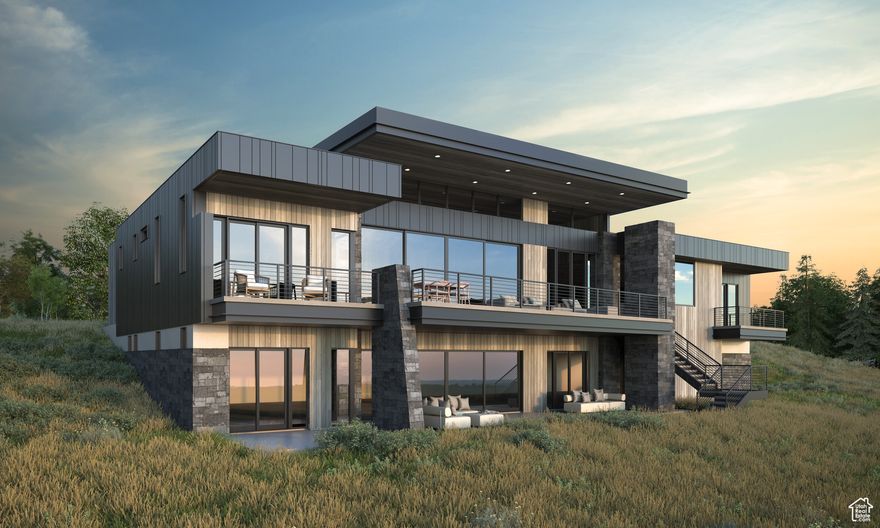 The Pinnacle of Promontory- Full Golf Membership Available - The 28 Portfolio of Home sites in Pinnacle offer stunning, customizable homes from three celebrated architects, incorporating the very best elements of large, legacy estates into modern, day-to-day dwellings. Featuring a large open floorplan with a stunning great room and gourmet kitchen, The Mitchell plan is perfect for entertaining. The specific features, floor plans, square footage, dimensions and design elements in the home are subject to change or substitution at the discretion of the Seller until such time as final purchase contract is entered into between the buyer and seller. Community Covenants do not allow fractional ownership.