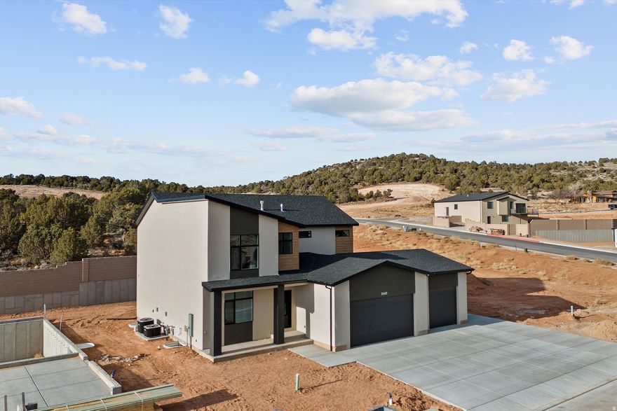 $12,000 concessions given when Buyer uses Seller's preferred lender!** Welcome to Overlook! Come tour one of Hyve Homes' most popular floorplans with a new modern elevation! This home features an open layout with upgraded design elements throughout. This home will be completed with a 2-bedroom, 1-bath ADU, offering excellent flexibility for additional living space or rental income. Home will be completed in 4-5 months Square footage figures are given as a courtesy estimate only, buyer is advised to obtain an independent measurement. Please note: Photos are of a similar home; finishes and colors may vary. *3rd car garage is NOT included with this home** Contact the listing agent for details on selections. For additional homes or lots available please contact an agent!