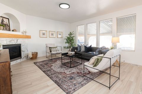 Tiny photo for 4222 W CHESTNUT VIEW DR DR, South Jordan, UT 84009 (MLS # 2129784)