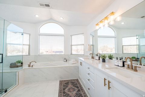 Tiny photo for 4222 W CHESTNUT VIEW DR DR, South Jordan, UT 84009 (MLS # 2129784)