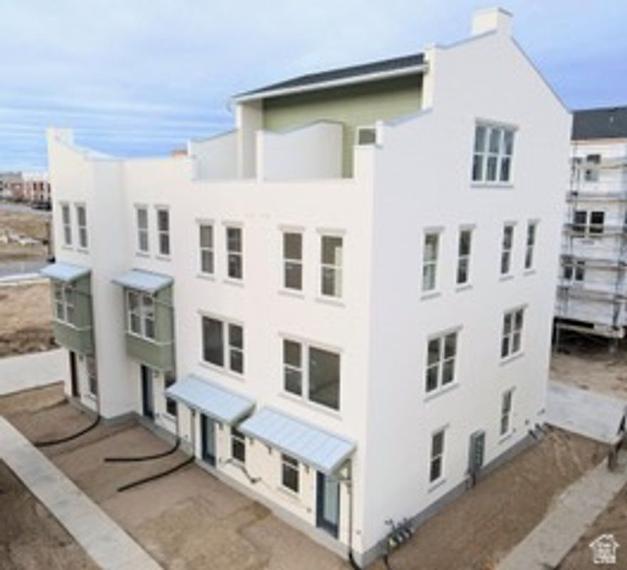 Now Selling  The Manhattan-Sky in Downtown Daybreak! Be Part of the Excitement in the New Downtown Daybreak Community, only a Short Walk from the Bee's Ballpark. This Stylish 2-Bedroom, 1.5-Bath Home with a Flex-Room is Designed with 9-Foot Ceilings on Every Floor and Open Railing for a Bright, Elevated Feel. Ready for quick move in now!