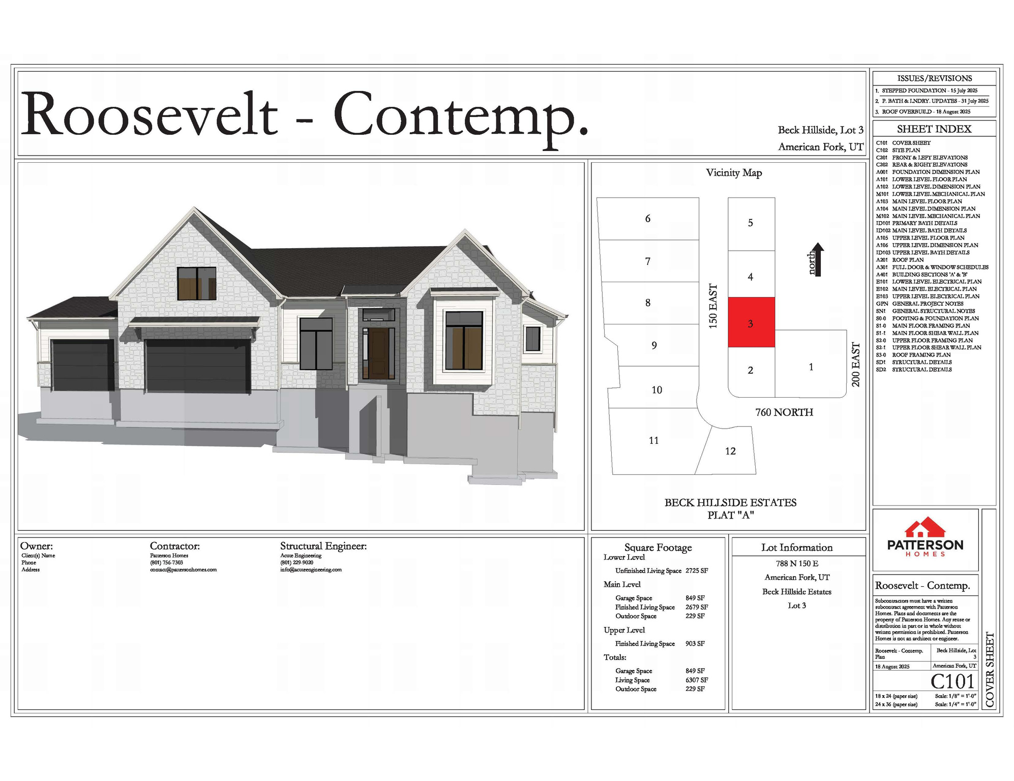 BECK HILLSIDE ESTATES - Residential