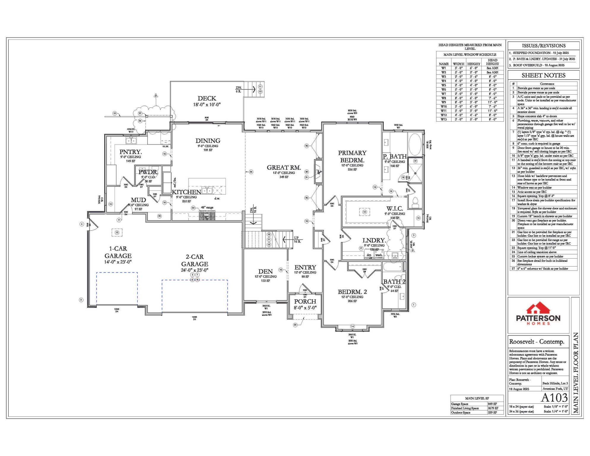 BECK HILLSIDE ESTATES - Residential