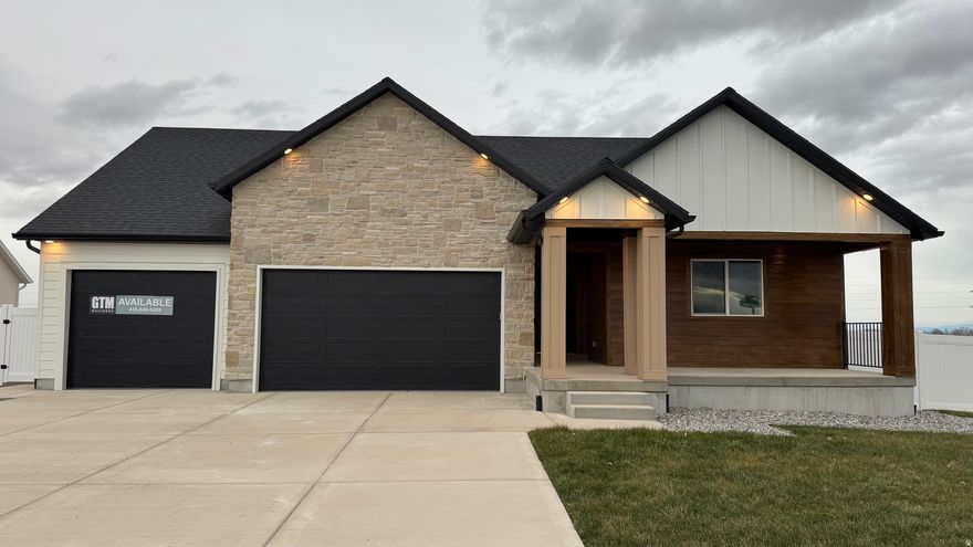 Welcome to The New Tiffani XL-a beautifully redesigned floor plan that blends modern comfort with timeless charm. This spacious, open-concept layout is perfect for both entertaining and everyday living. The heart of the home features warm knotty alder cabinetry, stylish LVP flooring, and elegant quartz countertops that bring both functionality and character. The owner's suite offers a relaxing retreat with a fully tiled shower and sleek Euro glass surround. Bonus perks include a refrigerator and front yard landscaping, making The Tiffani truly move-in ready. Don't miss out on this incredible opportunity to own a brand new home with thoughtful finishes and contemporary appeal-make it yours today!