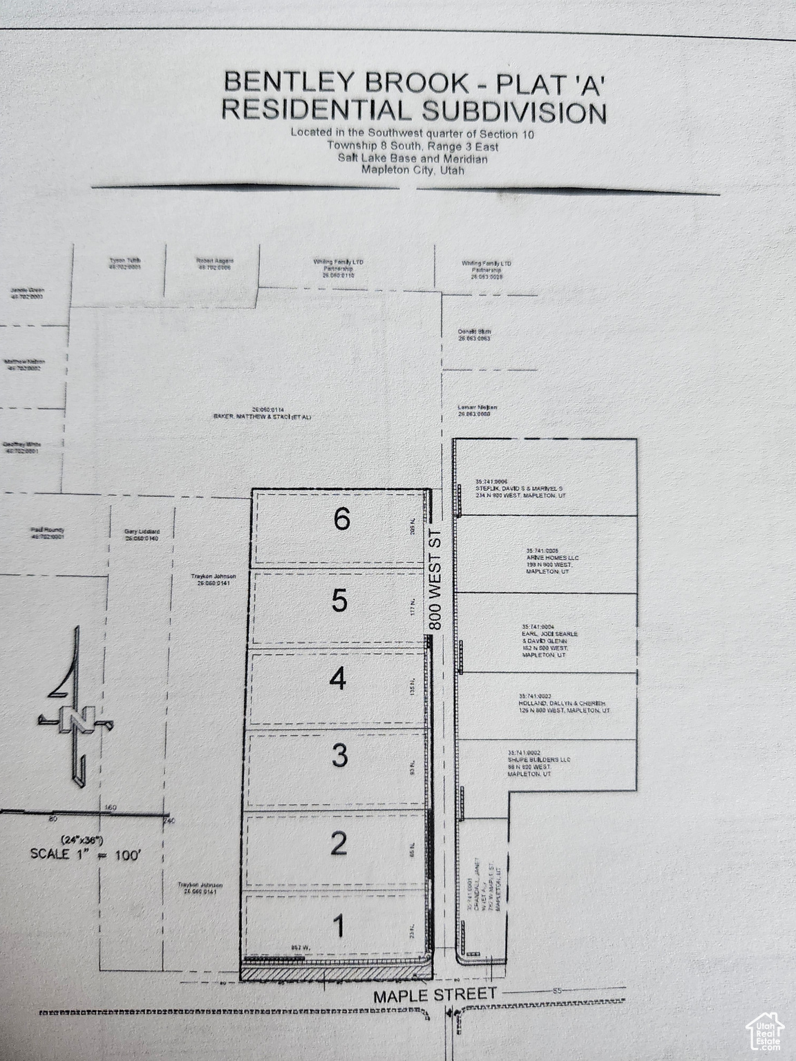 BENTLEY BROOK - Land