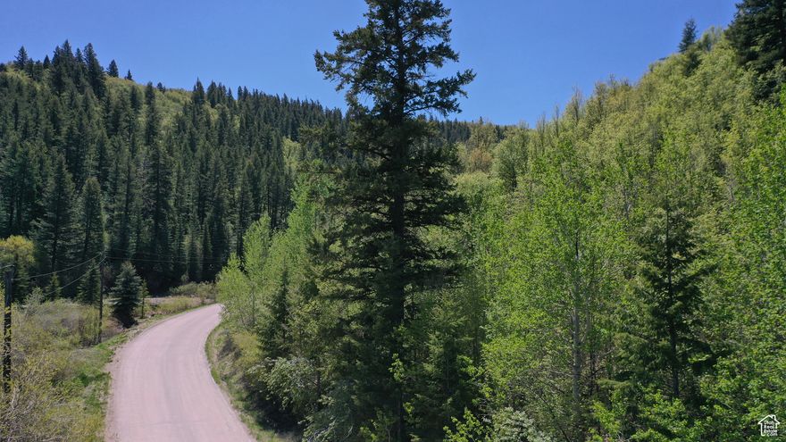 Two Wooded Mountain Building Lots Near Pocatello with Access & Power - Tucked in the scenic Bannock Mountain Range just outside of Pocatello, this gem offers the perfect oasis escape with panoramic countryside views and proximity to the amenities of the city.  Located on the corner of Moon Light Mine and Whispering Pine Roads with year-round paved road access and overhead power, this mountain property comprises Whispering Pines Subdivision Lots five and six and they are ready for your residential or cabin builds.  Combine the two lots for one home site or two separate home sites with a shared access driveway. The terrain is wooded and mountainous with a steep slope granting expansive views and privacy.  Towering evergreens and plentiful deciduous trees blanket much of the property and adjacent land providing vibrant fall foliage.  Relax to the gentle sounds of the rustling leaves in the canyon breeze and the babbling brook as it gingerly flows through the trees below.  The year-round brook is fed by a pond across the road creating habitat for wildlife such as mule deer and turkeys to thrive.  Star gazing is particularly striking since the night sky has limited light pollution.  There isn't the buzz of through traffic since both roads are dead-end.  It is primarily locals driving to and from home.      For the outdoor enthusiast, this area offers over 1,000 miles of recreational maintained trails for hikers, bikers, horse and ATV riders, snowshoers, snowmobilers and cross-country skiers.  Numerous trailheads around town provide access to the vast, rolling foothills of the Rockies and backcountry this area is famous for.  Other activities include bouldering, rock climbing, disc golf, golfing, floating the Portneuf River, boating and fishing on the Snake River and American Falls Reservoir and soaking in the Lava Hot Springs Mineral Pools.    Builds will require an access driveway to be cut, power pulled from the road, perc tests performed for future septic systems and wells to be drilled for culinary water.   Two adjacent parcels zoned single family residential  Lot #5 (3.42+-acres) and Lot #6 (3.57+- acres) in Whispering Pines Home Sites Subdivision  Year-round paved road access  Corner location with 720 feet of combined road frontage  Overhead power along road  Pond across Whispering Pines Road feeds small year-round creek near eastern border  Turkeys, mule deer   Near BLM ground