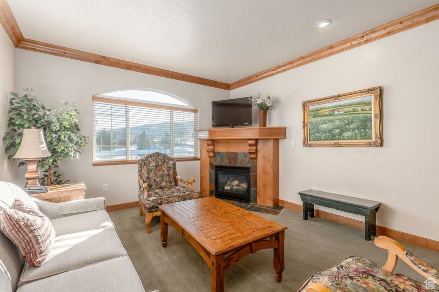 Experience the charm of alpine living in this elegant, fully furnished, second-floor corner condo at the prestigious Zermatt Resort in scenic Midway, Utah. Just 15 minutes from Park City's world-class ski slopes and 45 minutes from Salt Lake City International Airport, this two-bedroom, two-bathroom retreat is a perfect blend of luxury, comfort, and convenience. The lockoff option makes for the best opportunity for rental revenue, offering the ability to rent a 1 bd suite, a 1 bd hotel room, or a full 2 bd suite.   The condo features granite countertops, rich slate floors and cozy carpets, modern appliances, and a private balcony. As part of Zermatt Resort, you'll enjoy unparalleled amenities: relax at the wellness spa, swim in the indoor to outdoor-pool, play mini golf, or dine at the charming on-site restaurants. Additional activities on the property include a carousel, tennis, and sand volleyball courts, a fitness center, geothermal hot pots, giant chess and plaza games,a twilight theatre, and a conference center with a grand ballroom so the property can host corporate retreats and weddings.   Midway offers year-round outdoor recreation, from cross-country ski trails and mountain biking to hiking and more, and every year's Swiss Days Festival draws artists and visitors from across the West. The condo's location is just 10 minutes from the Deer Valley gondola, which combined with the in-progress Deer Valley East Village expansion makes this an even more world-class destination for ski enthusiasts.   Whether you're seeking a tranquil escape or a basecamp for adventure, with the convenience of short or long-term rental options, this turnkey condo offers it all. Don't miss your opportunity to own a piece of mountain elegance in one of Utah's most desirable destinations. Schedule your private showing today and step into the Zermatt lifestyle!