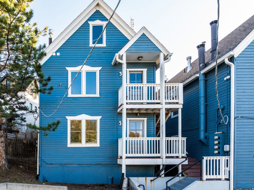 Ideally located within walking distance of Park City Mountain Resort and historic Main Street, this charming 2-bedroom, 2-bath Victorian Village residence offers an exceptional opportunity to enjoy the Park City lifestyle year-round. Recent updates include new countertops, flooring, bathroom vanities, lighting, and fresh paint throughout, creating a move-in-ready space well suited as a primary residence, mountain getaway, or investment property. As a desirable end unit, the home is filled with natural light and offers added privacy, pleasant views, and a rare side yard-perfect for relaxing after a day in the mountains or hosting a small gathering. With immediate access to world-class skiing, hiking and biking trails, dining, shopping, and entertainment, this condo places the best of Park City right outside your door.