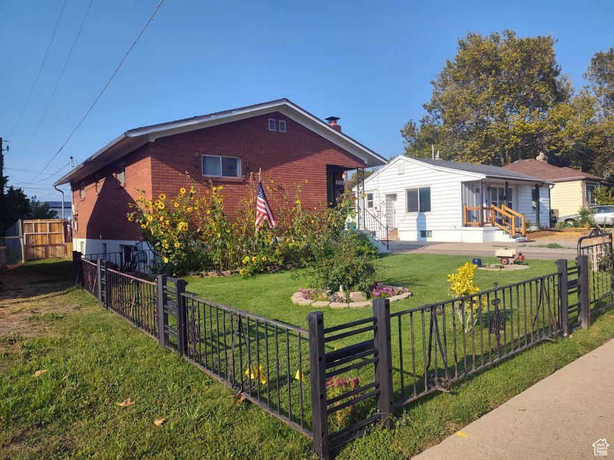 Well cared for all brick home in Ogden.  Home features 5 bedrooms, 2 bathrooms, hardwood floors,  New central air, New Windows, refinished hardwood floors, 2 car garage with heater and extra storage .  Driveway is bigger to park more vehicles or an RV.  See Agent Remarks.