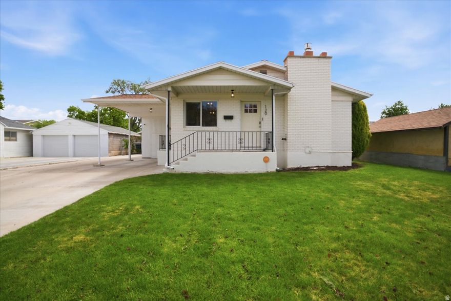 This 5 bedroom home in Spanish Fork offers 2.75 baths and thoughtful updates throughout, including a refreshed kitchen, bathrooms, and flooring. Situated on a .20-acre lot, the property features a patio, deck, and an outdoor fireplace-ideal for entertaining and enhancing your lifestyle. Located near shopping and local eateries, this home delivers the space and features you are  looking for. Professional photos will be published after 4/26/2026.Lo= SF obtained from he MLS and you are advised to verify the data .