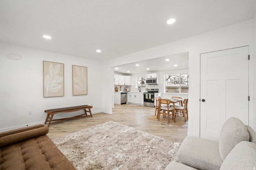 Can you imagine not having to worry about any maintenance on your multi-generational living space right when you move in? This home has been meticulously renovated to ensure not a care in the world. A private mother-n-law suite will give independance and comfort to ease into a peaceful experience of living with each other. Or create extra income with the separate kitchen, laundry, and living space. This home has a new roof, HVAC, electrical and plumbing. All updates completed with permits. On a large corner lot with a beautiful grass for days. This home was intended for someone to love where they live.