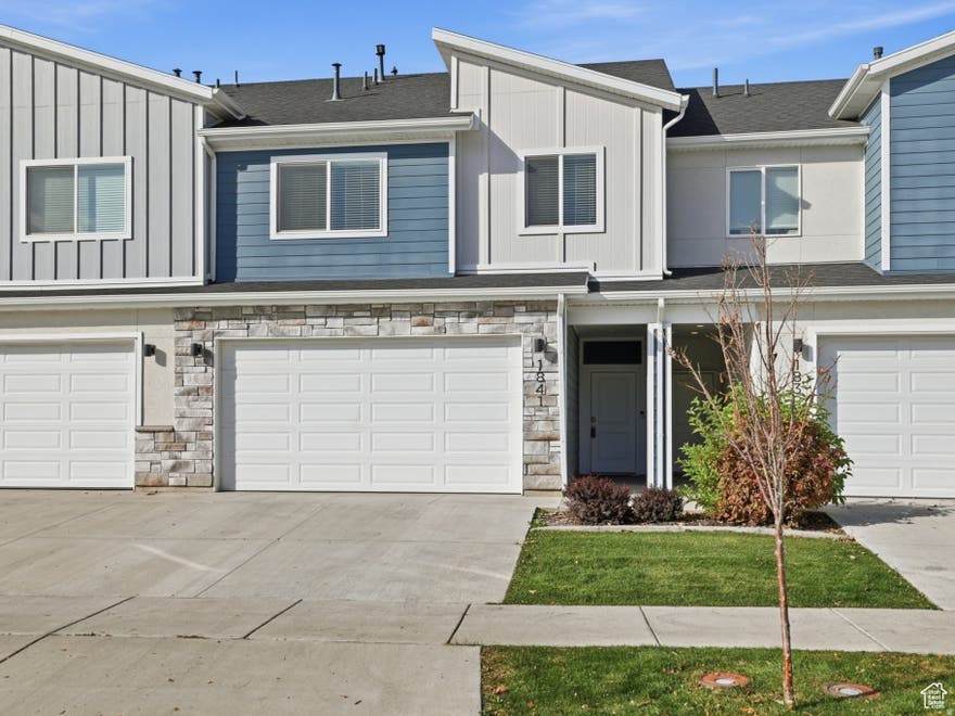 This 3-bedroom, 2.5 bathroom townhome is ready to welcome you home! The main floor maximizes space with a bright and open-concept floor plan in which the kitchen flows seamlessly into the dining and living areas. You'll love hosting in this home - there's even a private patio off the back of the house! Upstairs you'll find all three bedrooms each of which is generously sized. The master suite has a full bathroom (with a tub), a large walk in closet, and a bedroom that's plenty big enough for a King-sized bed and furniture. Last but not least, the two-car garage includes lots of built in shelves for storage. The home is located in an excellent new-build community desired for its location and quality construction, you'll love where you live and feel right at home from the moment you move in.    The property owner is looking for a long-term commitment (minimum of 12-month lease) at the advertised price. If shorter lease terms are desired, the owner will consider such arrangements on a case-by-case basis. If you're looking for a place to call home for longer than 12 months, then your'e in luck! Not only will the owner maintain the original rent price at your renewal, but you'll also be moved to the top of the list of applicants! Please keep in mind that the property can have a maximum of 3 non-related individuals living in the home. Washer & Dryer are available for resident use if desired, or if you have your own the washer/dryer currently in place can be removed by the owner. Applicants must be able to show monthly income of at least $4,500, or bank statements with sufficient funds to cover 6 months of rent.
