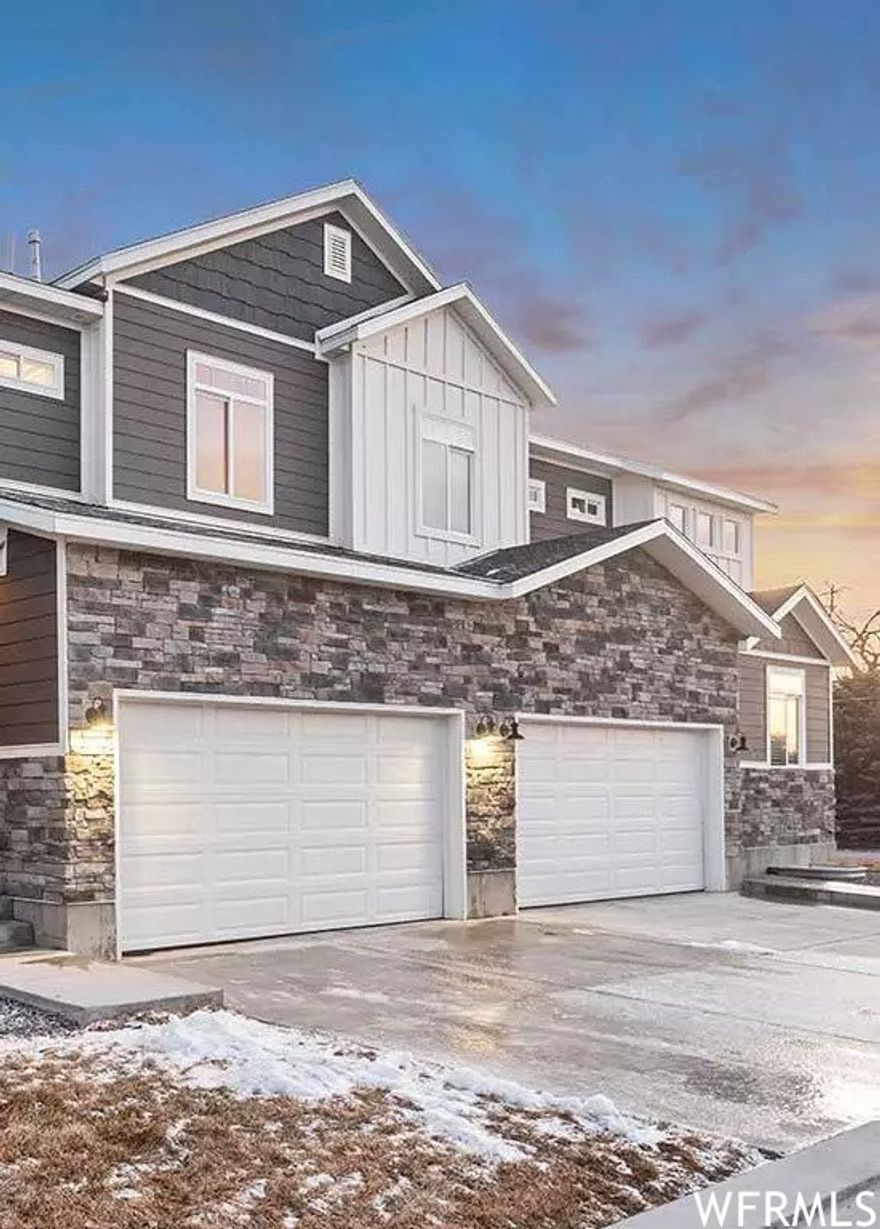 Welcome to Jefferson Park!! This new stunning subdivision in Murray Utah offers an incredible opportunity for you to have a brand new home with a full blown rental unit in the lower level! This forward thinking new build offers a home with a modern floor plan and function! These homes will be loaded with all your high-end finishes such as modern cabinetry, quarts counter tops, LVP flooring, beautiful tile work, and chic finishes! This amazing home offers an open great room/kitchen concept, powder bath, walk-out covered patio stubbed for a jacuzzi, and a two car garage on the main floor. The upper-level offers a stunning owner's en-suite, three additional bedrooms, additional full bathroom, and laundry room. The lower-level offers a totally separate rentable living space featuring a spacious great room/kitchen, primary en-suite, second bedroom, second full bathroom, laundry room, storage room, and exclusive entrance.  This property sits in a calm and quiet cul-de-sac surrounded by so many amenities and conveniences such as Fashion Place Mall, Top Golf, a plethora of restaurants, shops, stores, social clubs, and Interstate 15 and 215. Quick access to SL International, Cottonwood Canyons, and Downtown SLC!! Contact listing agent to inquire about $7,500 builder incentives. Completion Dates are projected for Sept/Oct 2024. Don't miss out! House/development photos are for visuals only. These are from a different development but very similar with some differences.