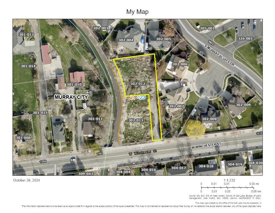 Price reduced! Amazing lot with gorgeous views of the mtns in Murray! Large Flag lot with .446 acres. No HOA! Build your dream home here. Use your own builder. The lot is centrally located in the coveted Murray School District, and in walking distance to the Jordan River Trailhead and Murray Golf Course. There is a dog park across the street, and a larger one 2 miles away called Millrace Park. Seller financing possible, contact agent for details!