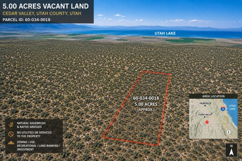 Vacant Land For Sale - Land<br/> Cedar Valley, UT 84013