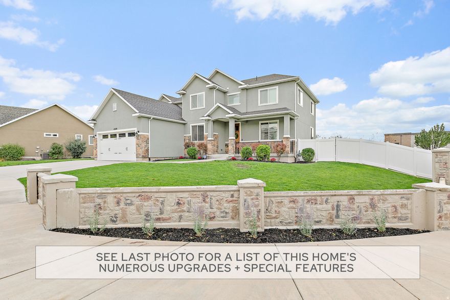 ** IMPROVED PRICE!**Looking for space, comfort, and value in one of Draper's most convenient locations? This spacious 5-bedroom home on a large corner lot offers plenty of room to spread out and make it your own. The open, flexible layout fits the way you live, and the unfinished basement is ready for your personal touch. As a bonus, the 4-car garage has ample room for all your toys, including space for a 30' RV, perfect for your adventures! Enjoy great schools, parks, Draper trails, Tuesday evenings at the farmer's market, and endless outdoor recreation. With easy access to I-15 and Bangerter for a quick commute, over 4,600 sq ft, and a price you'll love, this home is an incredible opportunity in a sought-after Draper neighborhood. Buyer and Buyer's Agent to verify all information, including square footage, to their own satisfaction. Contact co-agent Nicole for all showings, offers, or questions.