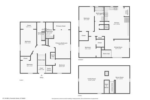 Tiny photo for 211 W 400 S, Fountain Green, UT 84632 (MLS # 2140162)