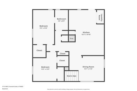 Tiny photo for 211 W 400 S, Fountain Green, UT 84632 (MLS # 2140162)