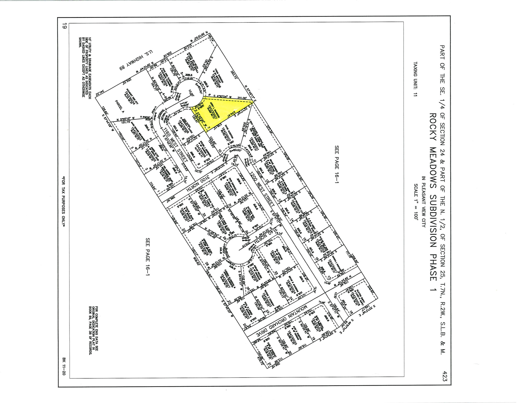 ROCKY MEADOWS PHASE 1 - Land