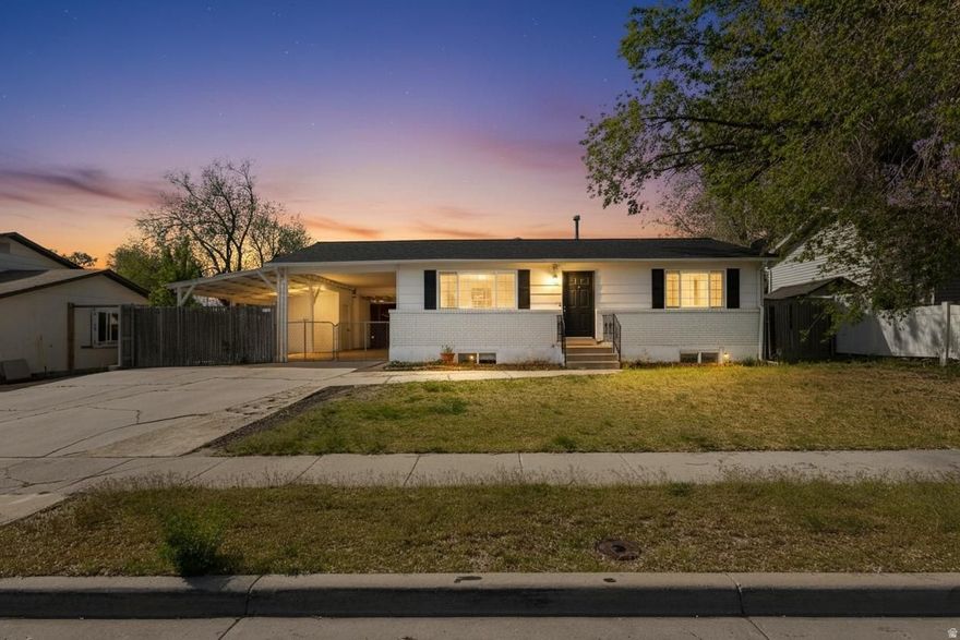 SELLER FINANCING AVAILABLE - Completely remodeled in 2022, this updated rambler offers flexible living, income potential, and major recent improvements. Inside you will find updated fixtures, new tile, carpet, two kitchens, two living rooms, updated tile bathrooms, and spacious bedrooms throughout. A separate entrance creates the option to rent the main level or basement level. Big-ticket upgrades include a new furnace and A/C in 2023 and a new roof in October 2025. Outside features include a massive carport with shop, RV pad, and covered parking for a large boat or RV. The open field behind the home adds privacy and a peaceful setting. The deck is in less-than-perfect condition and likely ready for replacement, while the back fence also needs work, creating a smart opportunity for buyers to negotiate and make those improvements their own.