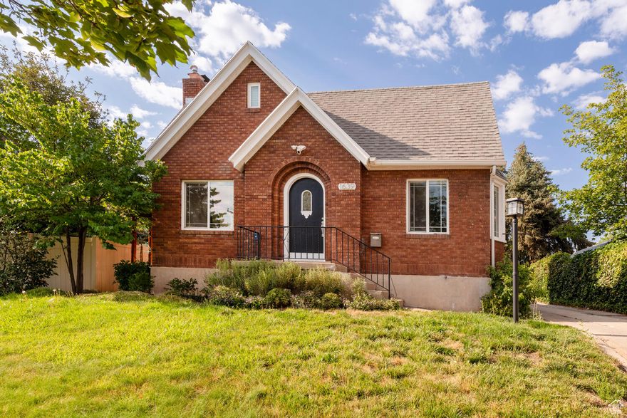 LARGE PRICE REDUCTION. Beautifully updated two-story home with fully finished basement in  Douglas Park/Yalecrest. Granite counters, stainless appliances, hardwood flooring and beautifully European tiled bathrooms.  Main level has  living room, kitchen with nook dining, two nicely carpeted bedrooms and a full tiled bath. Upper level main bedroom suite, with walk-in closet and lovely sunlit room for office/den or family room. Main suite has mini-split HVAC system for personal comfort; economical and efficient. Beautifully tiled bathroom, vanity sink has Water Works faucets. Basement is fully finished with newer carpet and paint. Bedroom and 3/4 tiled bath. Large room for family gatherings. Fully landscaped backyard with Pergola and perineal plantings; large patio for entertaining, great storage shed, one car garage. Back is large enough for RV parking or several additional cars. All knob & tube wiring has been removed and replaced with proper wiring. Seller will be doing a 1031 Exchange, no cost to the buyer. Square footage figures are provided as a courtesy estimate only and were obtained from appraisal June 2025  Buyer and Buyer Agent are advised to obtain an independent measurement.