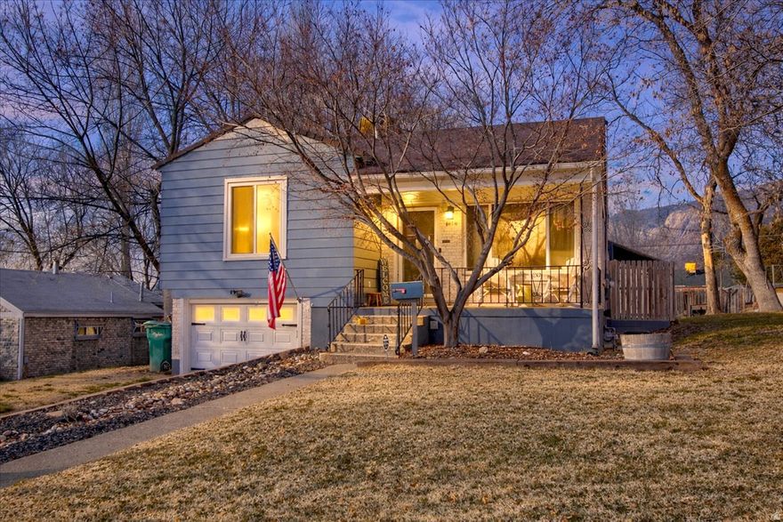 Charming home located on a quiet, established street in Ogden with convenient access to schools, shopping, dining, and outdoor recreation one block from trailhead. This inviting property offers a functional layout, comfortable living spaces, and plenty of natural light throughout. The yard provides space to relax, entertain, or garden while enjoying the surrounding mountain setting. A great opportunity to own in a well-located neighborhood with easy access to everything Ogden has to offer. Square footage figures are provided as a courtesy estimate only and were obtained from county records.  Buyer is advised to obtain an independent measurement.