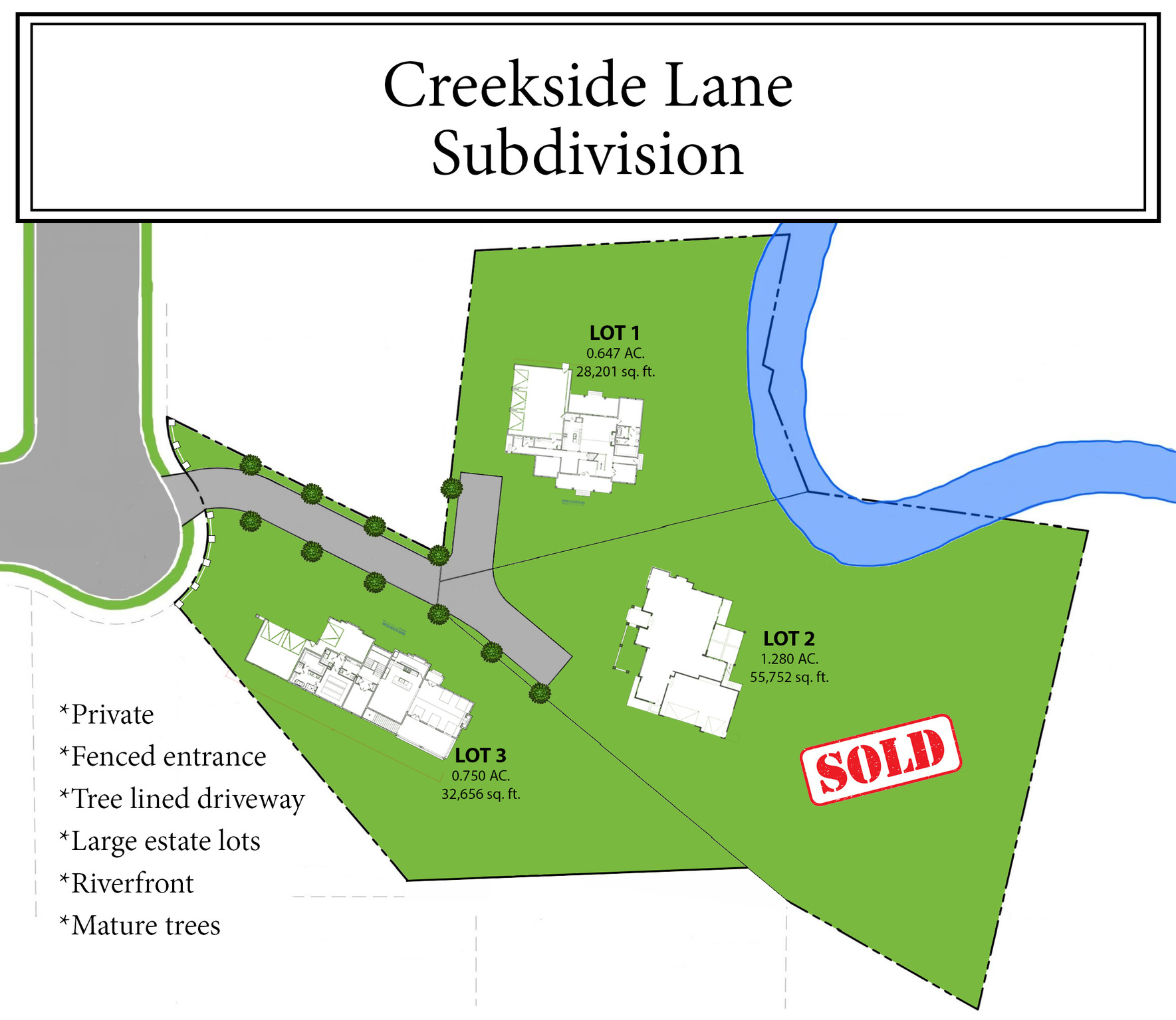 CREEKSIDE LANE - Land
