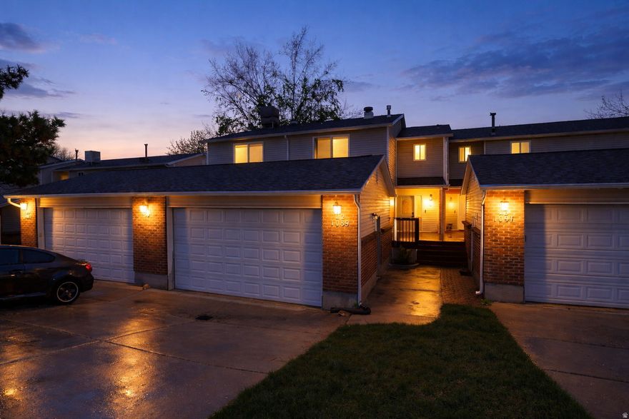 *OPEN HOUSE SATURDAY 4/18 1-3*  Updated 4-bedroom townhouse with a finished basement, fenced backyard, and 2-car garage - features that are hard to find at this price point in Sandy! This functional layout has multiple living spaces, including a finished basement featuring a second living room,  4th bedroom and spacious full bath, plus a large finished storage room. Kitchen and bathrooms have already been updated, and major systems are taken care of with newer central A/C, a tankless water heater, and a whole-home water filtration system. Outdoor living space galore with a fully fenced backyard  and patio (complete with string lights!). Prime location close to shopping, restaurants, and parks plus easy access to I-15.