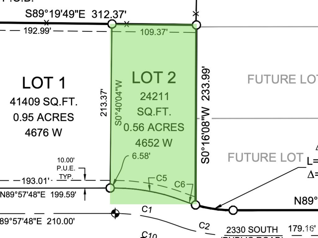 BUFFALO RUN ACRES PHASE 1 - Land