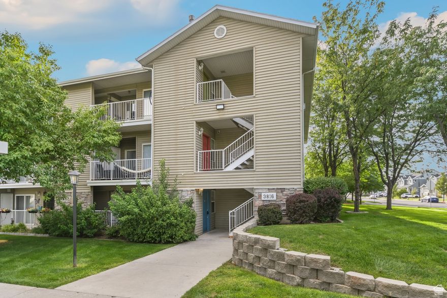 Welcome to this charming and well-cared-for 3-bedroom, 2-bath condo that's ready for you to call home. Spacious and thoughtfully designed, it features a primary suite with its own bath and direct access to a private balcony. The balcony can also be reached from the living area and includes a convenient storage closet-perfect for keeping things tidy. From here, enjoy stunning mountain views right from your doorstep. Inside, the kitchen offers abundant counter space and storage, making it ideal for everyday living or entertaining. Recent updates add peace of mind-the furnace, AC, and water heater have all been replaced within the last five years. The community is beautifully maintained and offers an array of amenities: a sparkling pool for warm summer days, a clubhouse and gym, plus picnic areas and a playground for family and friends. Outdoor enthusiasts will love being right next to the Jordan Parkway, perfect for morning runs, bike rides, or leisurely strolls. All of this comes with unbeatable convenience-quick access to freeways, downtown Salt Lake, shopping, dining, and more.