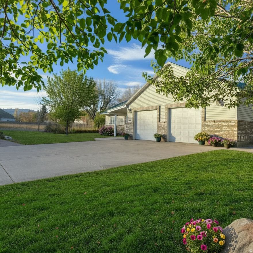 You've found it! The most beautiful property in the canyon AND two houses for the price of one! Tucked away in coveted and breathtaking Dry Fork Canyon, this expansive estate is graced by majestic trees, wildlife, and flowing water. Known historically as "The Orchard" w heirloom apple trees, this property has a history as THE event venue.  Situated on 9.41 acres it offers a rare combination of large lawn, pastures, alfalfa field, forests, springs, ponds, streams, and creek frontage. Too much to list! With 2 water shares, a large garden w fruit trees, raspberries, grapes and greenhouse, plus a chicken coop, the setting is a homesteader's paradise. Fenced and cross fenced.    4 bed/3 bath newly remodeled main home with clean and comfortable layout, vaulted ceilings, wood burning stove, loft, and spacious 2-car garage. Fully finished detached workshop perfect for an office, home gym, or theater.  Income producing detached 2bd/2ba w large loft legal ADU could be a second residence or continue as established 5 star VRBO. New well water irrigation system, well pump, 220 generator inlet, water purification system, addtnl outbuildings. You won't find another property like this.  Trust us, we've looked!  Includes Parcel #03:054:0010. Buyer to verify all measurements. Owner agent.