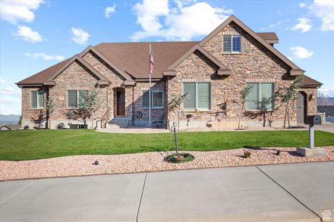 Photo of 51 E MAGELLAN LN, Elk Ridge, UT 84651 (MLS # 2116404)