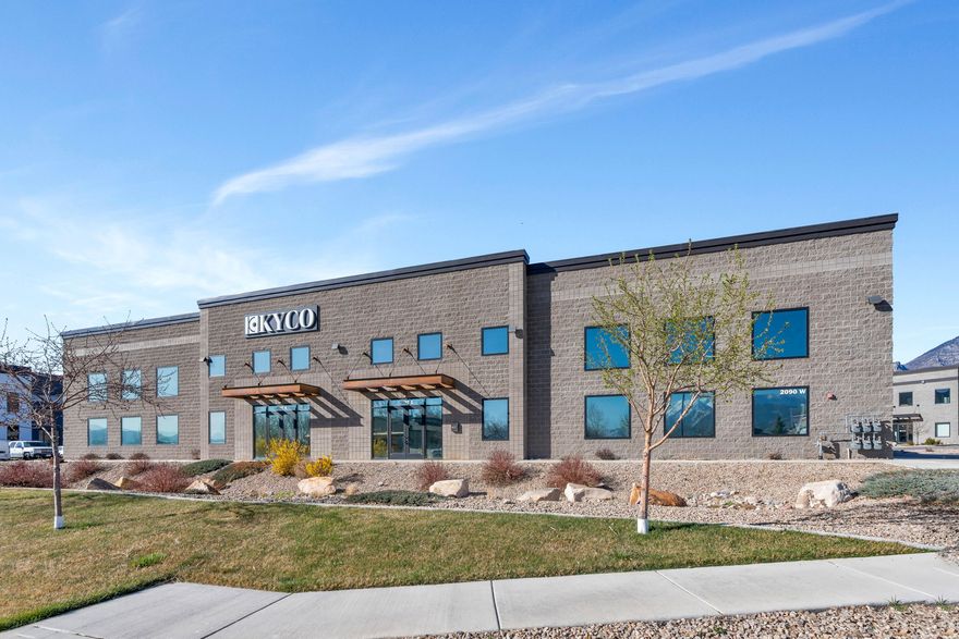 This corner unit has high visibility from the frontage road and I-15 in Springville.  This building is over 7,000 with just over half being great office space the smaller side being a high ceiling warehouse with garage door.  Most of the furniture can be included in the sale with a good offer.  Call us for a tour.  Thank you!