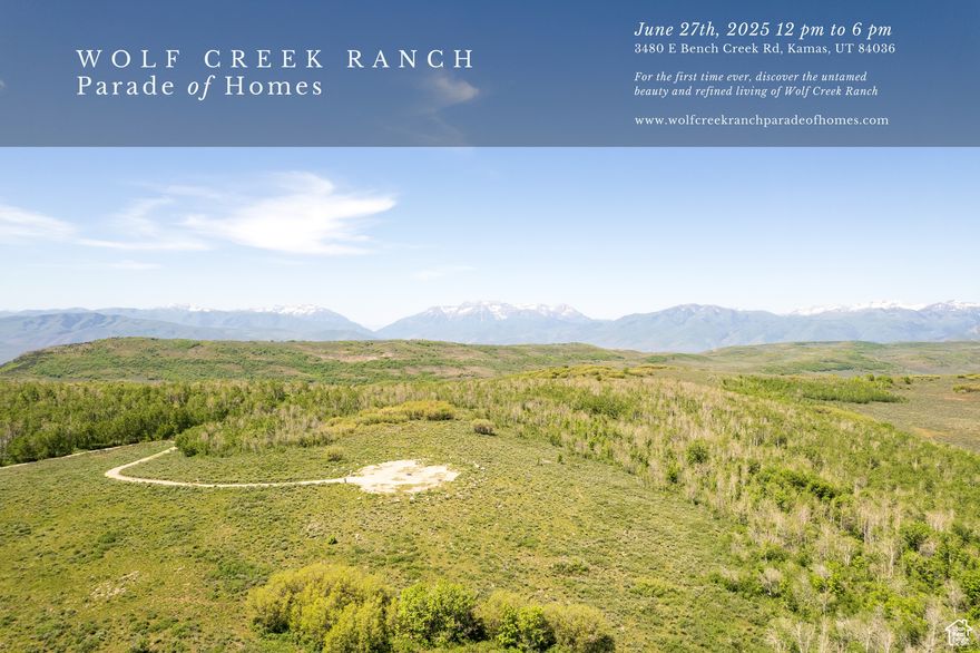At 167 Acres with boasting 360-degree views, a natural pond, and an already-built driveway through the trees, this lot is one of the finest on the ranch. The Buyer will have the ability to build three structures, including the main estate of your dreams, upon a flat building site. Amenities provided at Wolf Creek Ranch include three stocked trout ponds, three community yurts, a three-bedroom guest house for owners' use, an equestrian program, 60 miles of maintained year-round trails, one mile of private fishing on the upper Provo River, a full-time ranch manager and staff, and direct access to the Uinta National Forest. Wolf Creek Ranch offers two access points to make the 30-minute drive to Park City even easier. Discover Wolf Creek Ranch.  Wolf Creek Ranch offers an unmatched lifestyle-a private, gated sanctuary with 60 miles of scenic trails for hiking, horseback riding, and winter adventures. Cast a line in private trout ponds, relax along the pristine Provo River, or unwind at the Ranch Center, complete with a community kitchen, fire pit, and owner's loft. Horse enthusiasts will appreciate the community's well-maintained equestrian facilities, offering a relaxed program with plenty of space to ride and explore the vast landscape. With a fuel center for ATVs and snowmobiles, every season brings new possibilities. Don't just dream about mountain living-experience it. Come see for yourself why Wolf Creek Ranch is where adventure meets serenity.