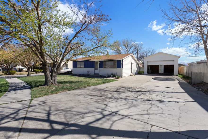 *** OPEN HOUSE THIS SUNDAY 3/22/26 FROM 12-2PM *** MECHANICS DREAM!!! *** You don't want to miss this affordable home in SLC with a detached garage perfect for a mechanic or someone with lots of toys! *** The garage is large enough to install a lift!! *** Tons of parking in the driveway that is Large enough for 10+ cars or long RV's *** White cabinets in the kitchen with Stainless steel appliances *** Fenced back yard with room for activities *** Storage shed in the back yard so the garage stays clean! *** Beautiful 4 bed 2 bath home with extra room in the basement *** Owner/Broker***