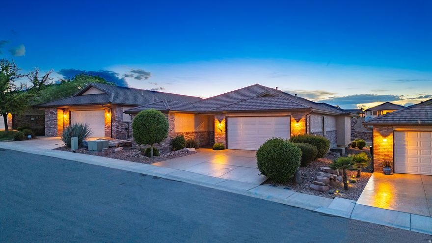 Step into a home that sets the standard. This former model residence is perfectly positioned on the golf course, offering front-row views and a level of finish you simply don't find in typical rentals.  From the curb, you're greeted with a freshly updated exterior and a sleek epoxy-coated driveway and garage--clean, sharp, and built to impress. Inside, the home opens up to a bright, refreshed interior with brand-new carpet and a layout that just works--easy, open, and comfortable without sacrificing style.  The kitchen is dialed in with a new microwave and flows effortlessly into the main living space, making it just as suited for quiet nights as it is for hosting. A built-in wall bed adds flexibility, giving you the option for a guest space, office, or both without missing a beat.  Set right on the golf course, this home comes fully furnished with utilities included--no setup, no hassle, just move in and start living.  Opportunities like this don't come around often. Clean, upgraded, and completely turnkey in one of the best settings you can ask for..