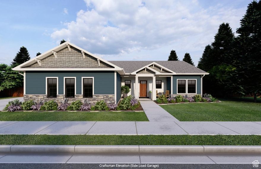 The Scottsford plan has everything you need, with options for much more! This beautiful floor plan features the primary suite on one side of the house and the other bedrooms on the other end of the house, with lots of entertaining area in between. A spacious laundry and drop zone are a bonus in this floor plan, and lots of natural light floods every room!  Home is set up with the following items.  Craftsman Elevation, Side Load Garage, Cultured Marble Walk in Shower and Soaking tub with Cultured Marble Surround. Dual Primary Bath Sinks.  A 3% Builder Paid Construction Lending Fee Incentive when using Preferred Lender.  5% Down gets you started, Clients can choose finishes with option to upgrade if they choose, including option to add an unfinished basement. Lot is included in the pricing. Our homes are backed by a 10-year warranty, providing our clients with long-term security  and peace of mind. All photos are of same floor plan built by OLO Builders as sample only.