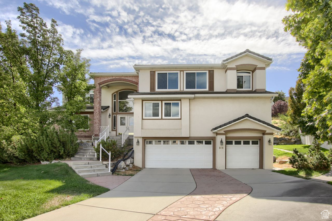 Beautiful South Mountain Executive Home! This spacious home boasts a Theater Room and Dance Studio, both with valley views, not in some dark basement. 7 car garage! Main floor guest suite with full bath. 5 large bedrooms upstairs with private access to bathrooms. Private backyard backs open space neighbors in back. Large primary bedroom with fireplace and grand bathroom and huge closets. Curved entry stairs set the tone for this beautiful home. Gourmet Kitchen with Sub Zero built in fridge and two ovens. Valley and mountain views from many of the rooms. New triple pane windows, new water heaters in past 2 years. Walk to elementary, Draper Amphitheater, County Park, New Rec Center and Pool, indoor and outdoor. Near 2 trail heads and 160 miles of hiking and biking trails. A Must see!