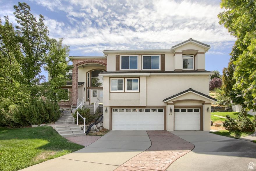 Beautiful South Mountain Executive Home! This spacious home boasts a Theater Room and Dance Studio, both with valley views, not in some dark basement. 7 car garage! Main floor guest suite with full bath. 5 large bedrooms upstairs with private access to bathrooms. Private backyard backs open space neighbors in back. Large primary bedroom with fireplace and grand bathroom and huge closets. Curved entry stairs set the tone for this beautiful home. Gourmet Kitchen with Sub Zero built in fridge and two ovens. Valley and mountain views from many of the rooms. New triple pane windows, new water heaters in past 2 years. Walk to elementary, Draper Amphitheater, County Park, New Rec Center and Pool, indoor and outdoor. Near 2 trail heads and 160 miles of hiking and biking trails. A Must see!