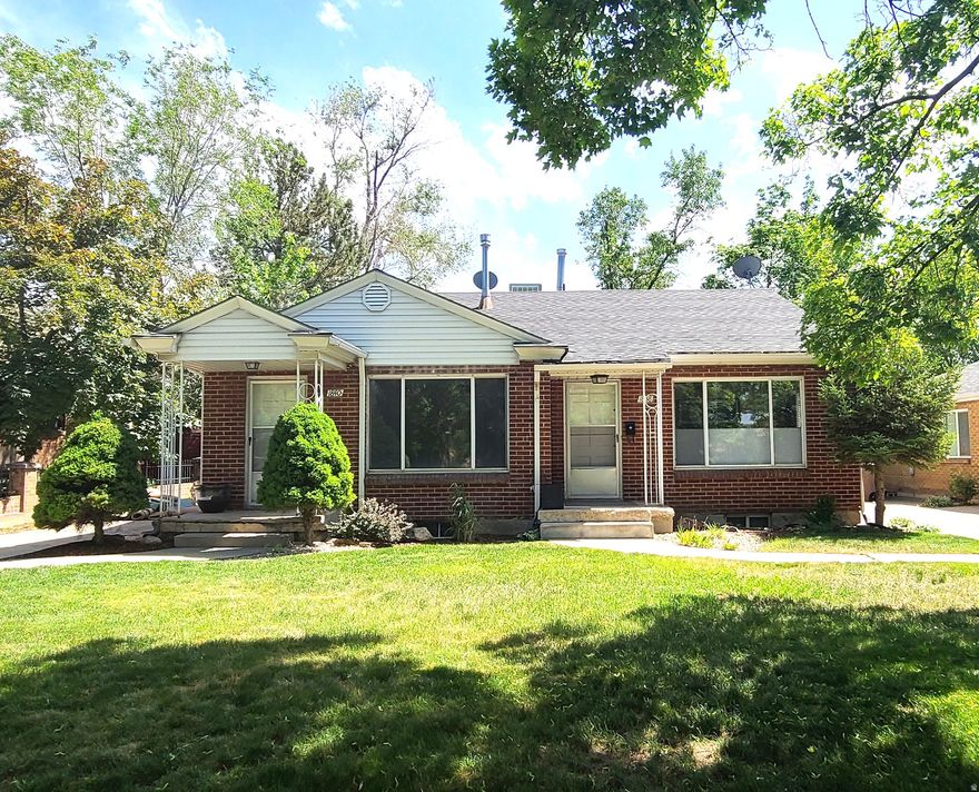 WELCOME TO THIS BEATIFULLY MAINTAINED SIDE BY SIDE DUPLEX IN ONE OF SALT LAKE CITY'S MOST SOUGHT AFTER NEIGHBORHOODS! GREAT INVESTMENT OPPORTUNITY! PERFECTLY SITUATED IN THE PRIME HIGHLAND PARK AREA NEAR SUGARHOUSE. THIS PROPERTY OFFERS BOTH CHARM AND CONVENIENCE FOR INVESTORS OR HOMEOWNERS LOOKING FOR GREAT INCOME POTENTIAL. SOLID RENTAL HISTORY. TASTEFUL & IMMACULATE!  WALKING DISTANCE TO SUGARHOUSE PARK, PARLEY'S TRAIL, DINING, SHOPPING, & MORE..  WONDERFUL FLOORPLAN. LARGE WINDOWS OFFER MUCH NATURAL LIGHT. NICE SPACIOUS ROOMS.  MANY UPDATES INCLUDE NEWER PAINT, FLOORING, WINDOW COVERINGS, HARDWOOD FLOORS, BATHROOM & ROOF. FLEX SPACE OFFERS MANY OPTIONS. ENJOY THE QUIET, MATURE & PEACEFUL YARD.  LIGHT, BRITE, AND CHEERFUL. MOVE IN READY. ENJOY TODAY!