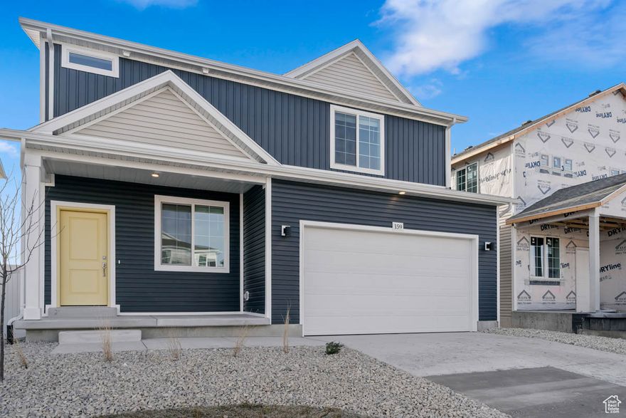 Move Into Your New Home early 2026!! You must see this beautiful new home in the desirable location of Wander. Enjoy life in this amenity-rich community situated along Utah Lake's north shore with acres of parks, trails, and recreation. The Neo floorplan blends style with innovation in a home crafted for flexibility, affordability, and efficiency. This single-family, 2-story layout spans 2,625 sq. ft. and offers 3 beds, 2.5 baths, and an oversized 2-car insulated garage with storage space. Call now for more information or to set up a time to visit the community! (Neo Lot 1037)