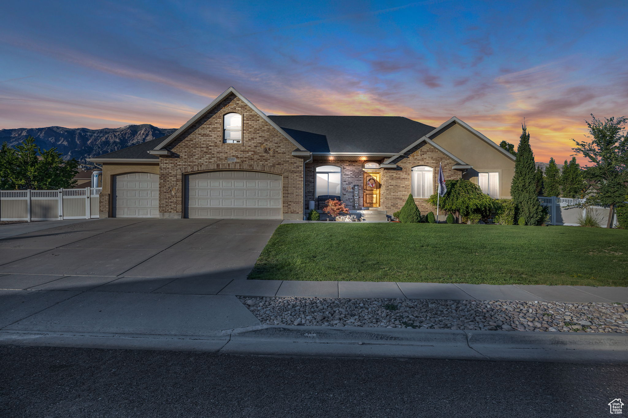Beautifully updated and open rambler in the sought-after Jacobs Mills subdivision. The exterior features a well landscaped yard, ample driveway space & gravel RV parking. An EXTRA deep 3rd car garage leaves you with an incredible amount of storage space/shelving for all your cars, toys, tools & seasonal decoration totes! The backyard is perfect for an entertainer & offers a hot tub, custom hand-laid paver patio, garden space, mature landscaping, & even more RV parking. Inside, there are 7 bedrooms, 3.5 bathrooms, a fully finished basement, an office, two living rooms, a large storage/flex room, numerous storage closets, & a cold storage room. The basement has its own entrance for added convenience. The primary bedroom includes a custom recessed board-&-batten ceiling, walk-in closet, and shiplap accent wall. The en suite bathroom features updated cabinets, acid-etched cement countertops, dual sinks, a soaking tub with glass tile backsplash and mood lighting, a separate stone-tiled shower, & a private water closet.