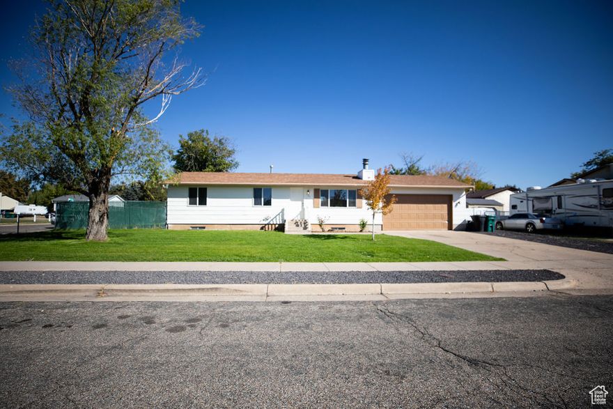 Discover your dream home in Clearfield, UT! This charming home offers 5 bright bedrooms, 2 updated baths, a modern kitchen with granite counters, and a cozy fireplace. Enjoy a fenced yard, 2-car garage, RV parking, and easy access around, and Hill AFB!