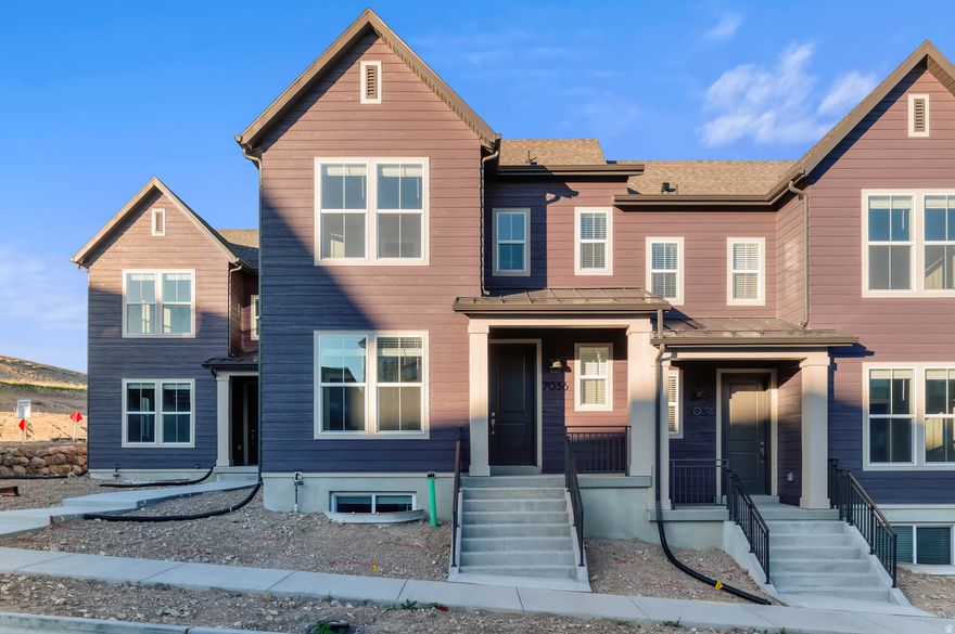 Come see this beautiful Keetley home featuring a thoughtfully designed layout and high-quality finishes throughout. The kitchen showcases stunning Bluff Maple cabinetry, sleek quartz countertops, and premium platinum gas appliances-perfect for both everyday living and entertaining. Enjoy a blend of laminate hardwood, vinyl tile, and plush carpet flooring that adds both style and comfort across the home. The fully finished basement provides additional versatile living space, ideal for a media room, home gym, or guest retreat. This home is equipped with a tankless water heater and energy-efficient options for enhanced comfort and savings. Craftsman-style baseboards and casing, along with elegant two-tone paint, create a refined and modern aesthetic. The owner's bathroom offers a relaxing retreat with cultured marble surrounds, complemented by satin and brushed nickel hardware throughout the home for a cohesive, upscale finish. All located in a great upscale community with lots of community amenities!